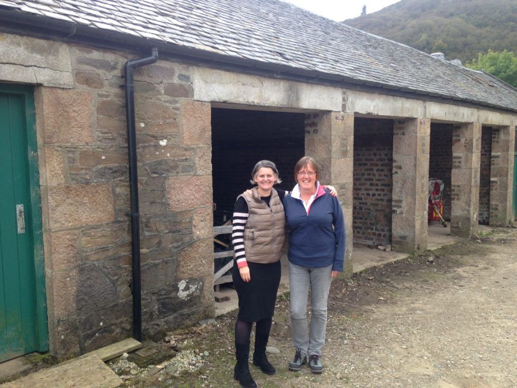 Head Distiller, Su Black (left) with Director, Emma Macalister Hall (right)