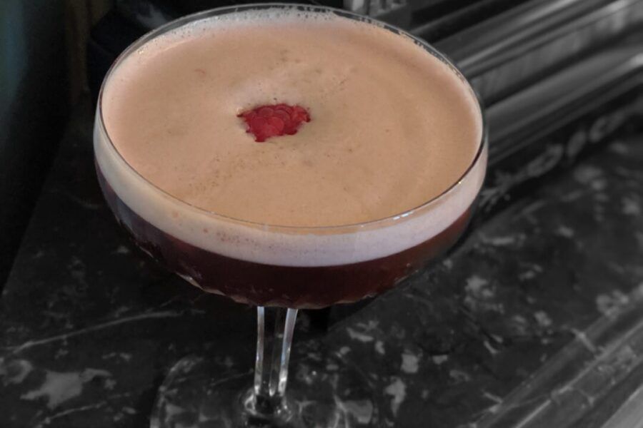Kintyre Pink Gin Raspberry Espresso Martini