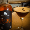 Orange and coffee espresso martini