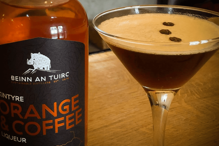 ORANGE AND COFFEE ESPRESSO MARTINI