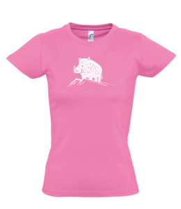 Pink boar t-shirt