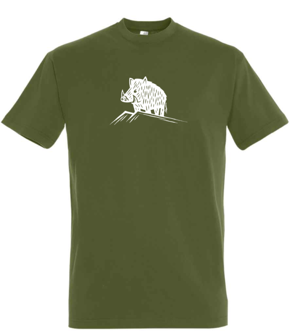 Kintyre Gin Khaki Boar T-Shirt