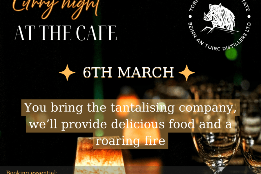 CURRY NIGHT AT THE CAFE